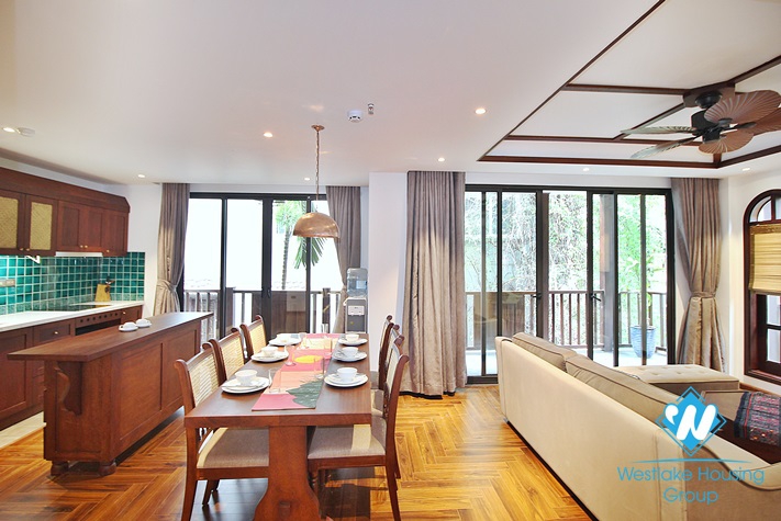 Brand new three bedrooms apartment for lease in To Ngoc Van st, Tay Ho