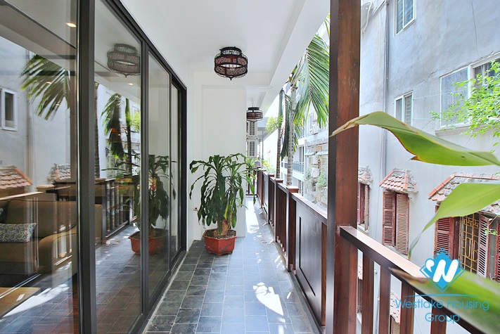 Brand new three bedrooms apartment for lease in To Ngoc Van st, Tay Ho