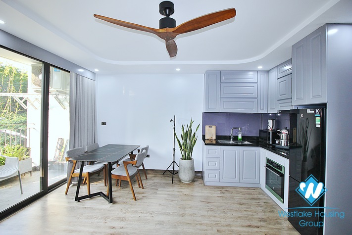 Morden one bedroom apartment for rent in Au Co st, Tay Ho