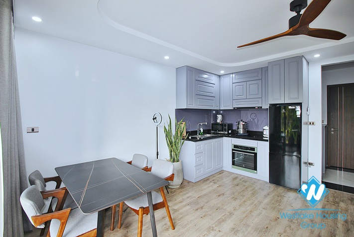 Morden one bedroom apartment for rent in Au Co st, Tay Ho