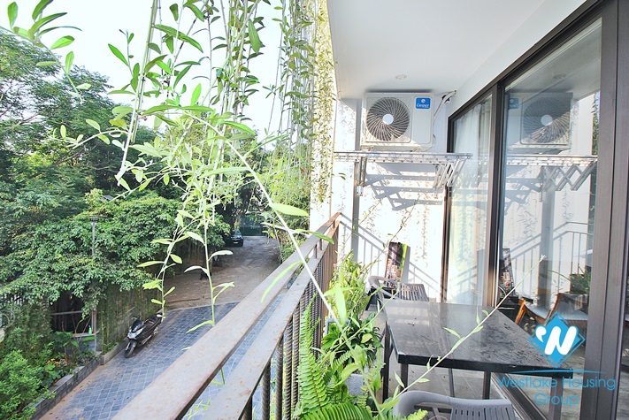 Morden one bedroom apartment for rent in Au Co st, Tay Ho
