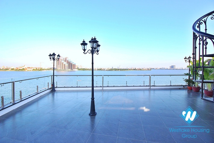 Lake view and brand new 2 beds apartment for rent in Ve Ho st, Tay Ho
