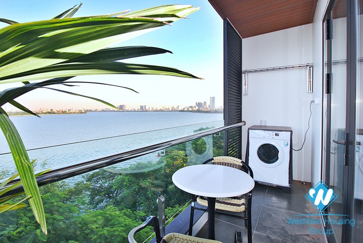 Lake view and brand new 2 beds apartment for rent in Ve Ho st, Tay Ho