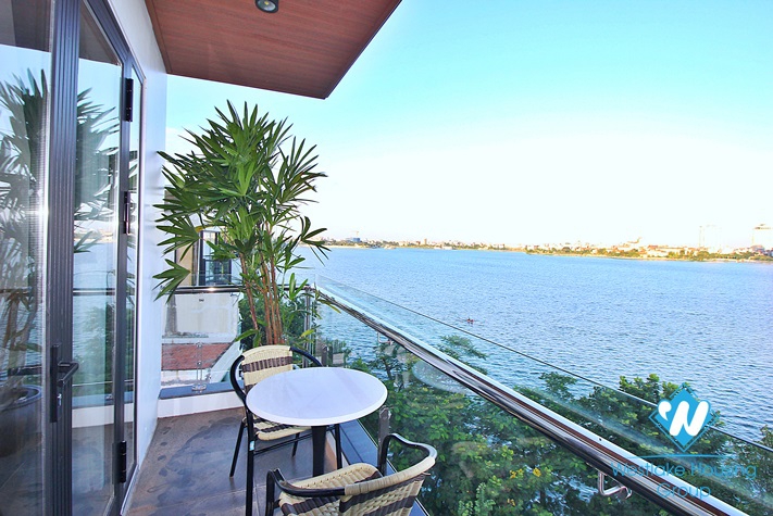 Lake view and brand new 2 beds apartment for rent in Ve Ho st, Tay Ho