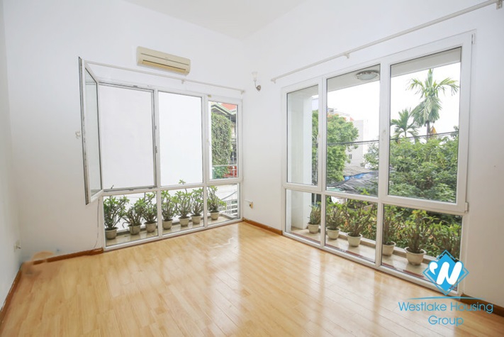 Unfurnished house for rent close to West lake side, Tay Ho