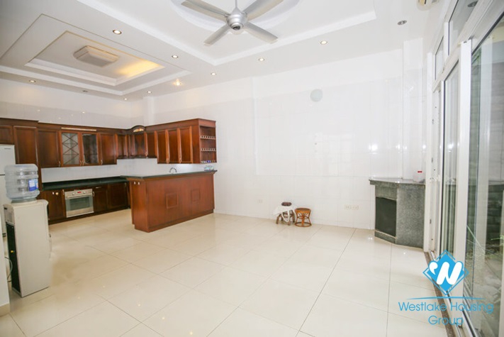 Unfurnished house for rent close to West lake side, Tay Ho