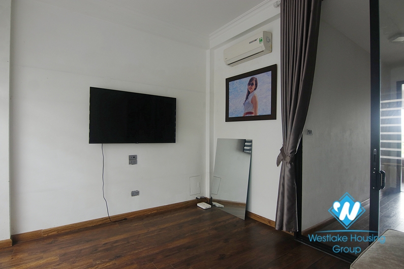 Three bedroom riverside house for rent in Ngoc Thuy ward, Long Bien district.