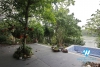 Three bedroom riverside house for rent in Ngoc Thuy ward, Long Bien district.