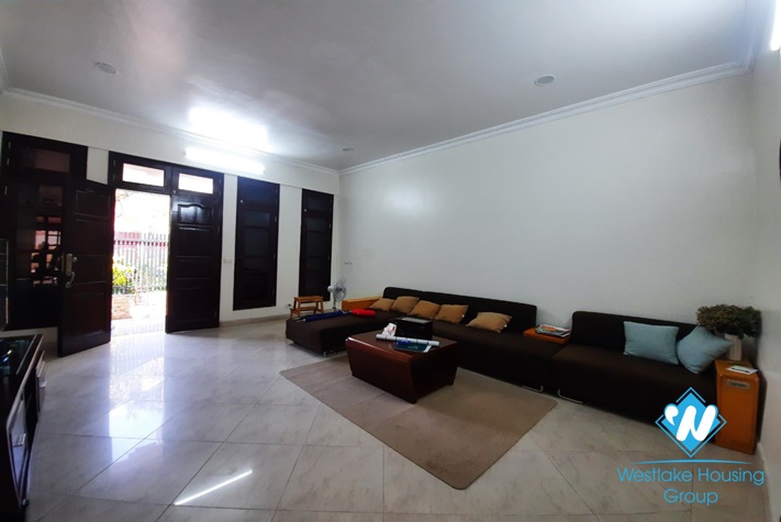 Charming house with courtyard  for rent in Ciputra, Ha Noi