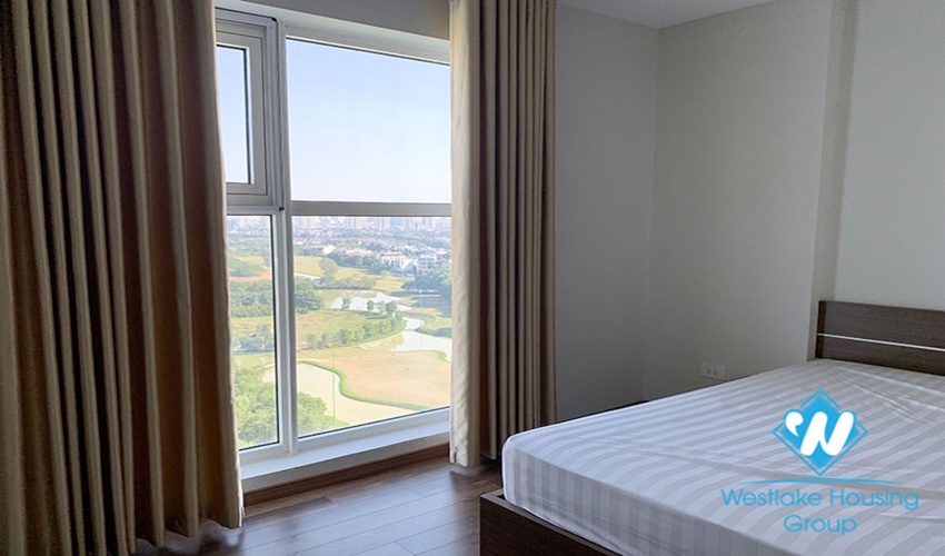 Bright and good quality 03 bedrooms apartment in L building for rent in Ciputra, Ha Noi