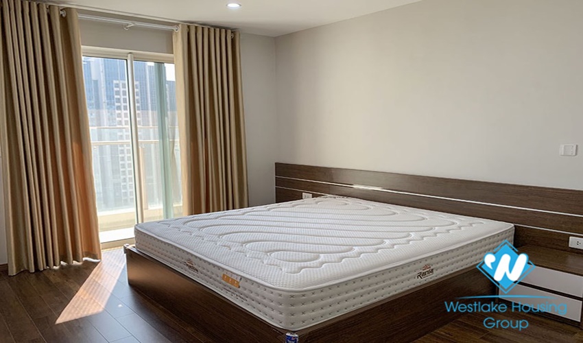 Bright and good quality 03 bedrooms apartment in L building for rent in Ciputra, Ha Noi