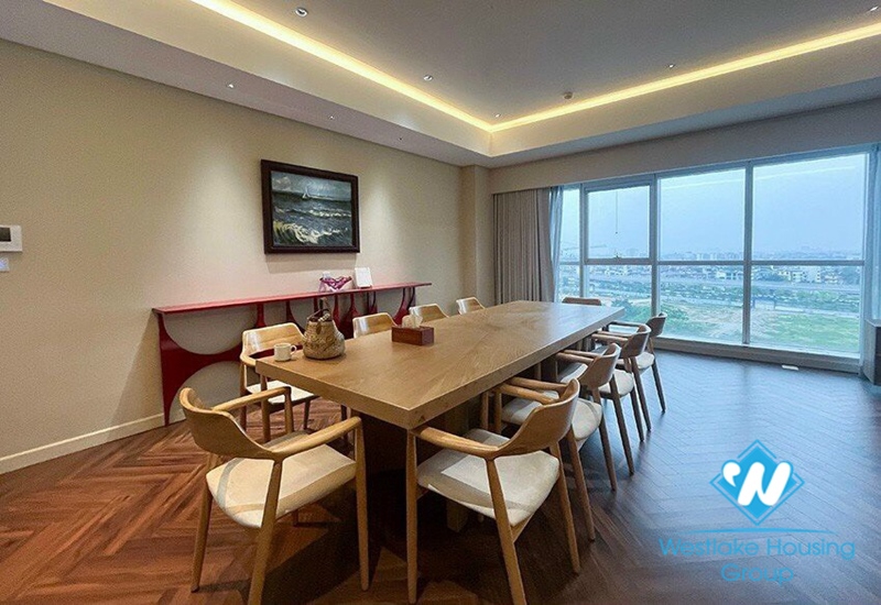 Big size apartment with 2 bedrooms for rent in L1 Building Ciputra, Ha Noi