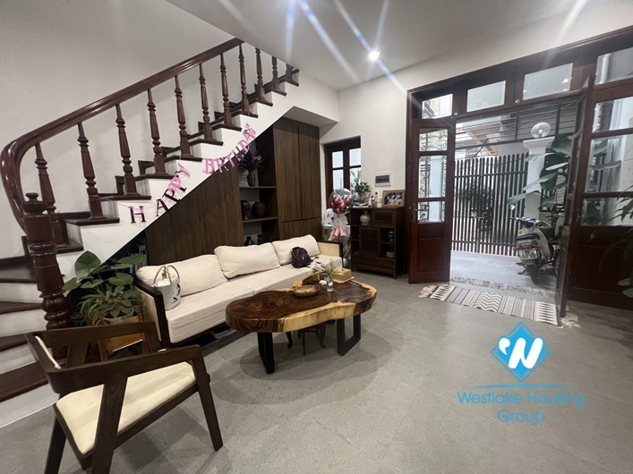 Private house with four bedrooms for rent in Ly Nam De street, Hoan Kiem district.