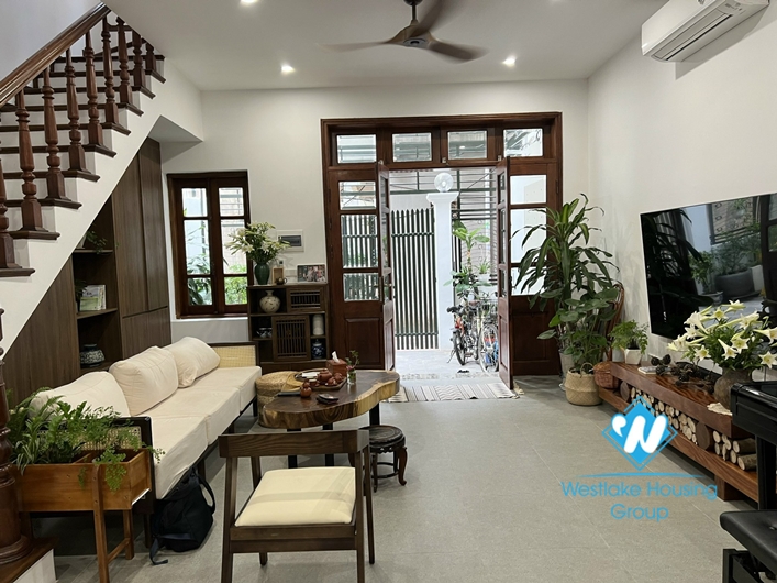 Private house with four bedrooms for rent in Ly Nam De street, Hoan Kiem district.