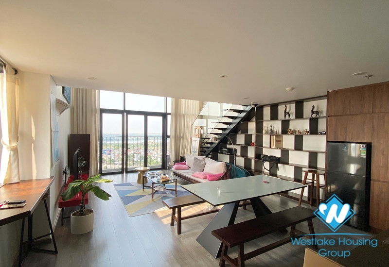 Modern apartment in Penstudio Tower For rent, Tay Ho, Ha Noi