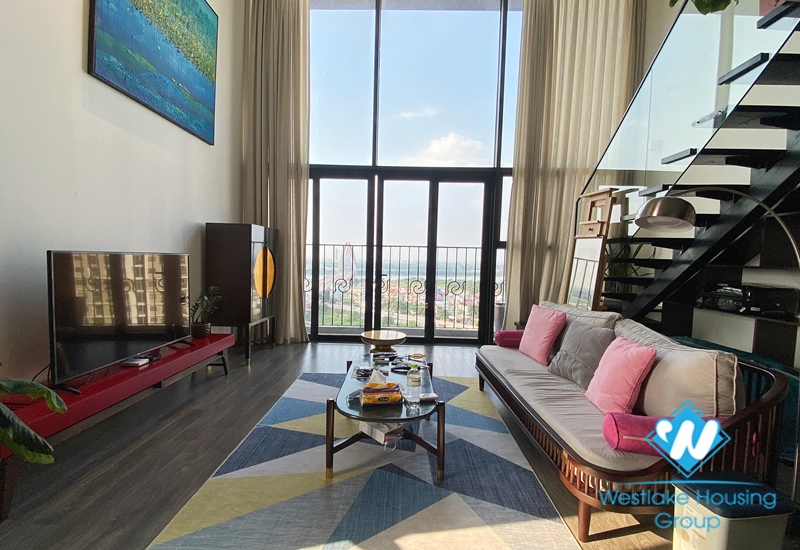 Modern apartment in Penstudio Tower For rent, Tay Ho, Ha Noi