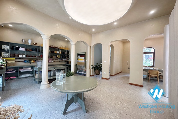 New modern house for rent in Lac Long Quan st, Tay Ho district.