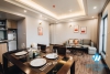 New modern 2 bedroom apartment for rent in Au Co street, Tay Ho district.