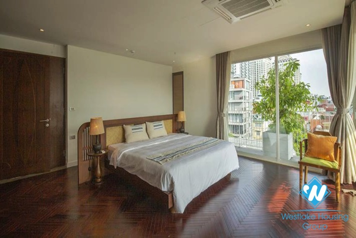 A luxurious 4 beds apartment for rent in To Ngoc Van st, Tay Ho