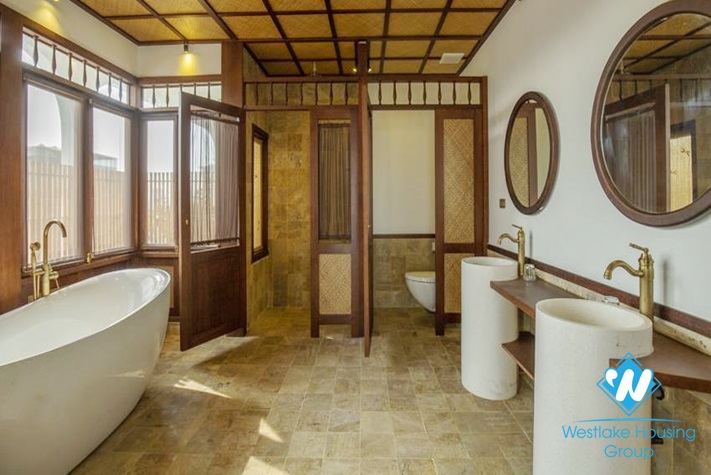 A luxurious 4 beds apartment for rent in To Ngoc Van st, Tay Ho