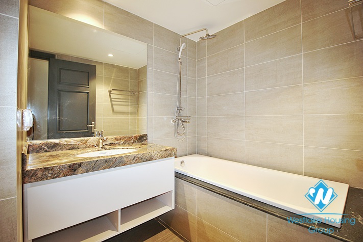 A modern and spacious 03 bedrooms apartment for rent in To Ngoc Van area, Tay Ho, Ha Noi