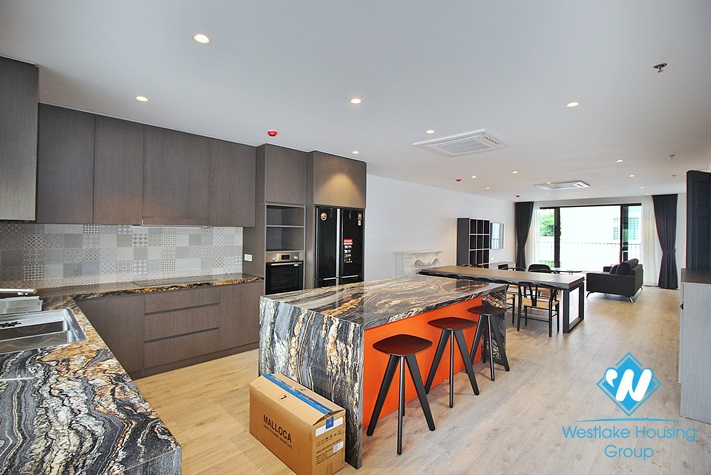 A modern and spacious 03 bedrooms apartment for rent in To Ngoc Van area, Tay Ho, Ha Noi