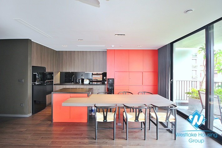 Morden and bright 3beds apartment for lease in To Ngoc Van st, Tay Ho