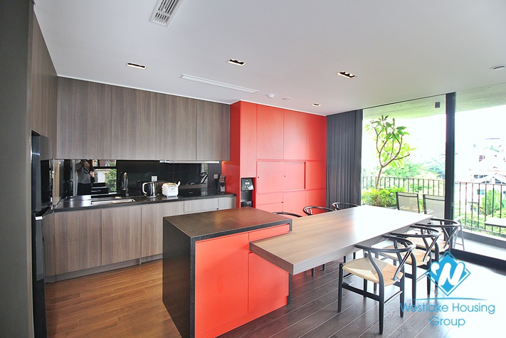 Morden and bright 3beds apartment for lease in To Ngoc Van st, Tay Ho