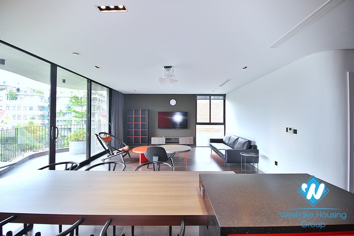 Morden and bright 3beds apartment for lease in To Ngoc Van st, Tay Ho