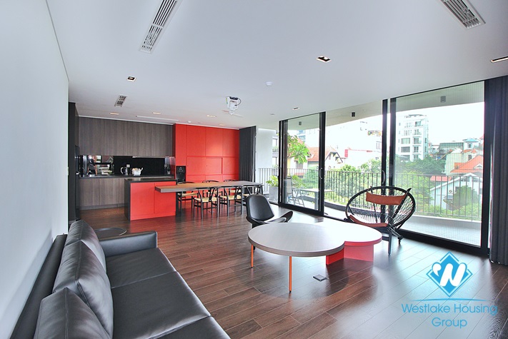 Morden and bright 3beds apartment for lease in To Ngoc Van st, Tay Ho
