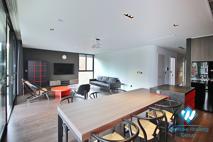 Morden and bright 3beds apartment for lease in To Ngoc Van st, Tay Ho