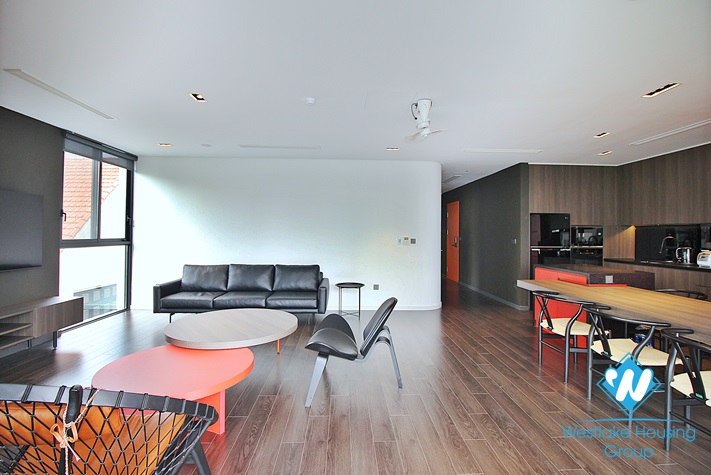 Morden and bright 3beds apartment for lease in To Ngoc Van st, Tay Ho