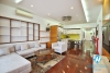 Lake view and spacious 3 beds apartment for lease in Vu Mien st, Tay Ho
