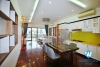 Lake view and spacious 3 beds apartment for lease in Vu Mien st, Tay Ho