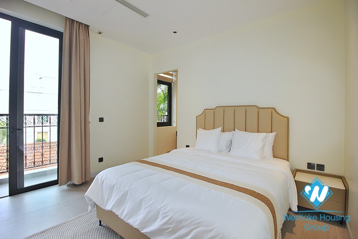 Morden and spacious 04-bedroom apartment for lease in To Ngoc Van, Tay Ho, Ha Noi