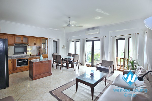 Spacious 3 bedroom apartment for rent in Dang thai mai, Tay ho
