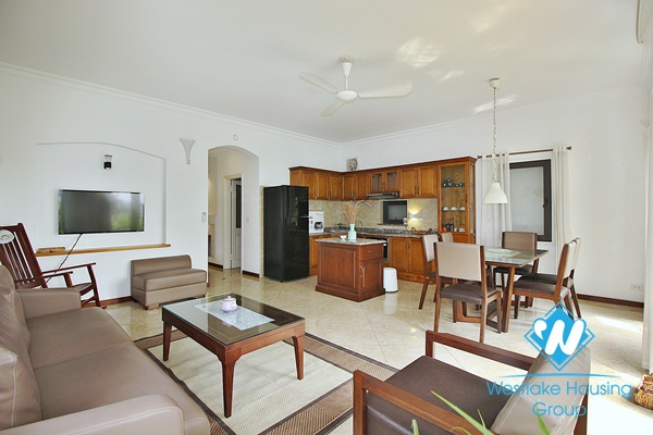 Spacious 3 bedroom apartment for rent in Dang thai mai, Tay ho