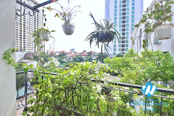 Spacious 3 bedroom apartment for rent in Dang thai mai, Tay ho