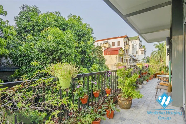 A giant four bedrooms apartment for rent in Au Co st, Tay Ho