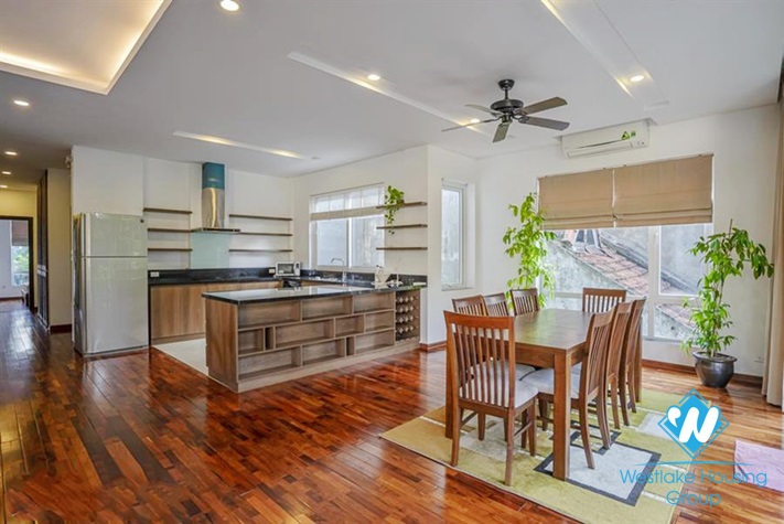 A giant four bedrooms apartment for rent in Au Co st, Tay Ho