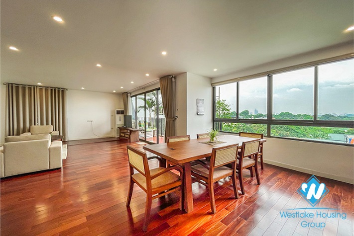 03 bedrooms apartment with nice living room for rent in Xom Chua Dang Thai Mai, Tay Ho