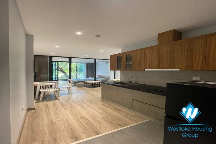 One bedroom modern apartment for rent in Trinh Cong Son st, Tay Ho district.
