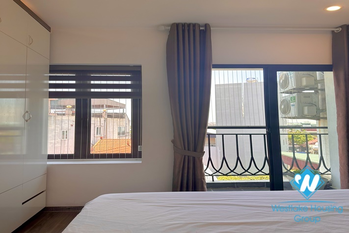 Duplex two bedroom bright apartment for rent in Trinh Cong Son st, Tay Ho