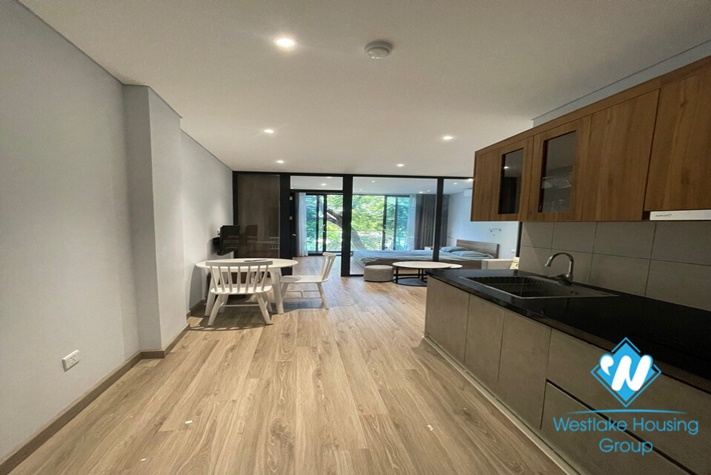 One bedroom modern apartment for rent in Trinh Cong Son st, Tay Ho district.