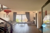 Duplex two bedroom bright apartment for rent in Trinh Cong Son st, Tay Ho