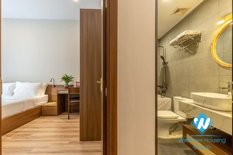 Brand new one bedroom apartment for rent in Lieu Giai st, Ba Dinh district.