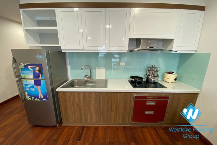 Fully furnished apartment for lease in Kim Ma st, Ba Dinh district.