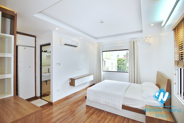 Two bedroom bright apartment for rent in Trinh Cong Son st, Tay Ho district.