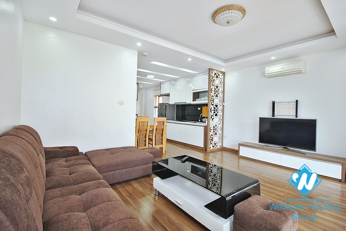 Two bedroom bright apartment for rent in Trinh Cong Son st, Tay Ho district.