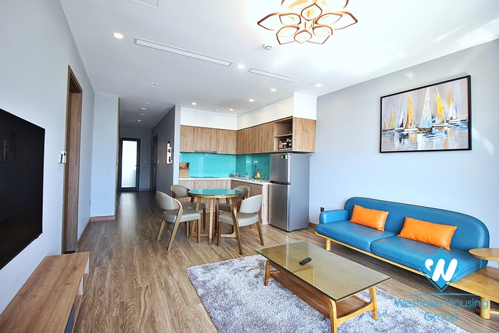 A cutie 2 bedrooms apartment for rent in Nghi Tam st, Tay Ho